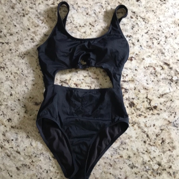 Black Bathing Suit Women’s Junior Size Small 3-5 - Picture 2 of 12